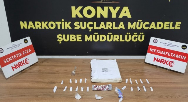 Konyada petshopa uyuşturucu baskını: 3 tutuklama