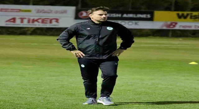 Konyasporda Aleksandar Stanojevic takımla ilk antrenmanına çıktı