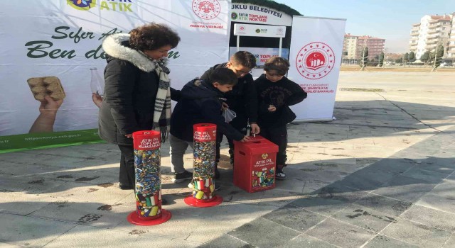 Konyaspordan 5 atık pil getirene maç bileti