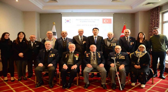 Kore Cumhuriyeti Başkonsolosu, Kore gazilerinin ayağına geldi