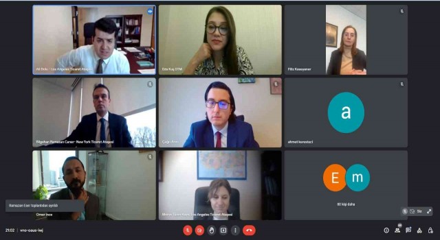 KTO Dış Ticaret Merkezi tarafından Amerika Pazarına Giriş ve Fırsatlar webinarı gerçekleştirildi