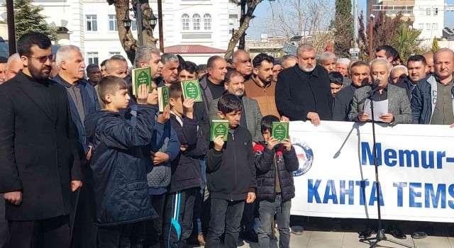 Kuran-ı Kerimin yakılmasına Kahtadan tepki