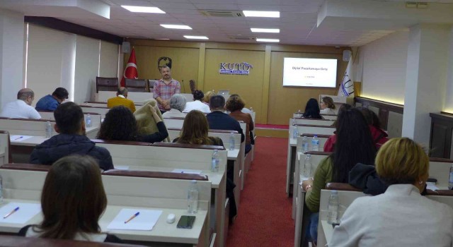 Kuşadası Ticaret Odasının eğitimine yoğun ilgi