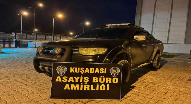 Kuşadasında hırsızlar polise yakalandı