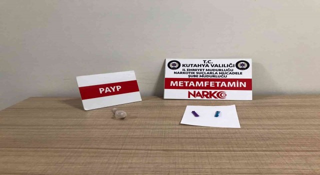 Kütahyada 1 haftada yapılan uyuşturucu operasyonlarında 2 tutuklama