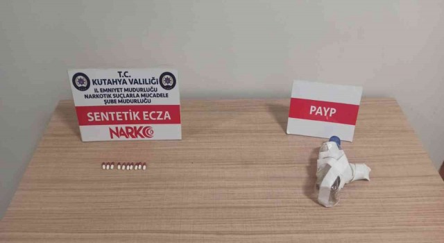 Kütahyada evinde uyuşturucu bulunan şahıs tutuklandı