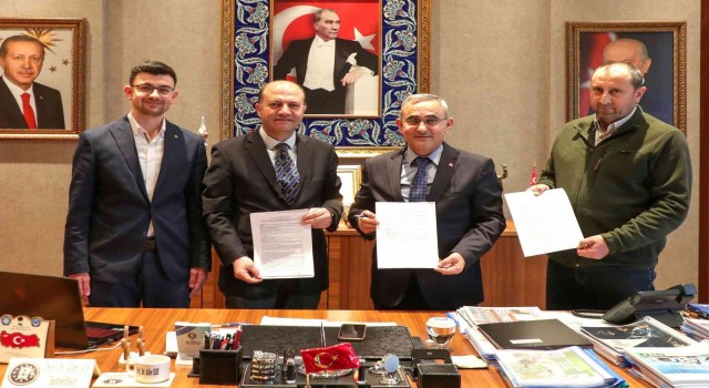 Kütahyanın Parmakören Mahallesi bölgesindeki fay hattının tespiti için protokol imzaladı
