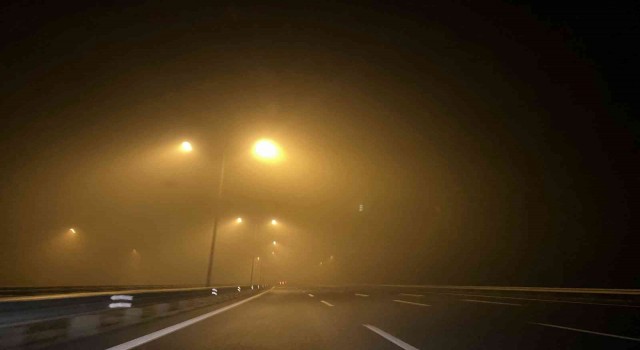 Kuzey Marmara Otoyolu, D-100 ve Anadolu Otoyolunda yoğun sis