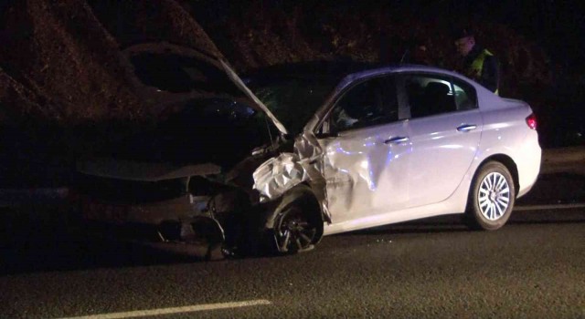 Kuzey Marmara Otoyolunda feci kaza: 1 ölü, 2 yaralı
