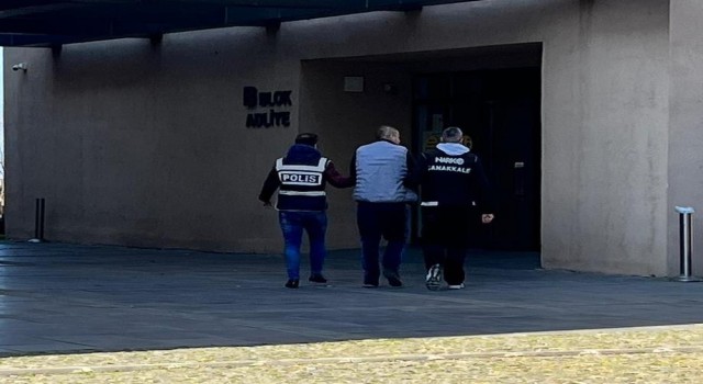 Lapsekide uyuşturucudan 1 tutuklama