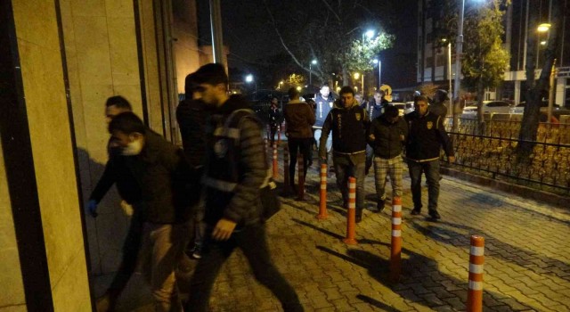 Malatyada hırsızlık şebekesine operasyon: 8 gözaltı