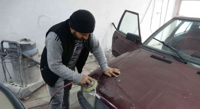 Malatyada sis nedeniyle yaşanan kazalar kaportacılarda yoğunluk oluşturdu