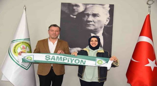 Manisa BBSK, şampiyon okçusu Yıldıra teşekkür etti
