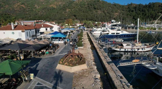 Marmaris Limanı yenilenen yüzüyle hizmet verecek