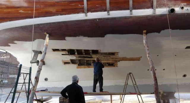 Marmariste, milyonluk yatlar ve tekneler bakıma alındı