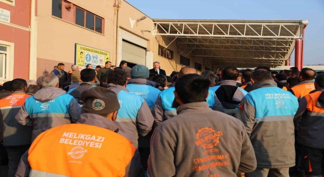 Melikgazide 250 Araç ve 340 Personelle Kış Hazırlıkları Tamamlandı
