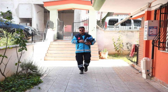 Merkezefendide 20 milyon 160 bin adet atık poşeti dağıtıldı