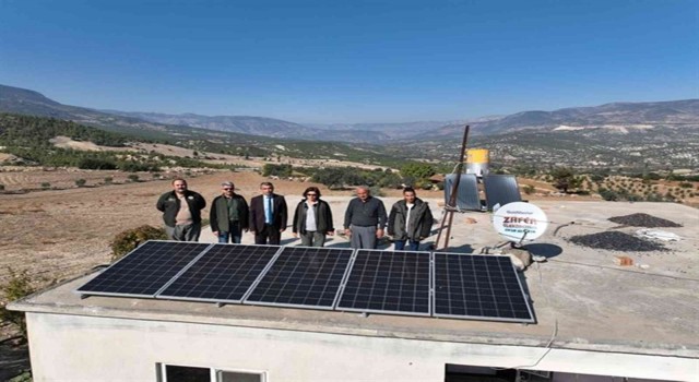 Mersinde 33 orman köylüsüne güneş paneli desteği