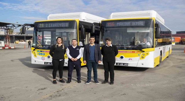 Mersinde toplu taşıma filosu bir yılda 41 milyon yolcu taşıdı