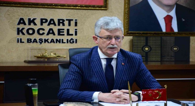 Milletvekili adaylığına hazırlanan AK Parti İl Başkanı Mehmet Ellibeşten veda