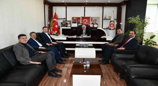 Milletvekili Toprak, ATSO yönetimiyle bir araya geldi