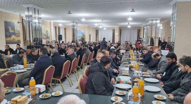 Müftü Başoğluna veda yemeği düzenlendi