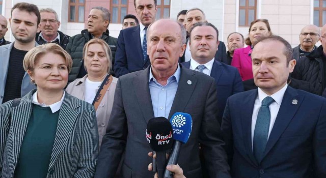 Muharrem İnceden Millet İttifakına çağrı