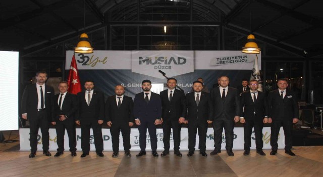 MÜSİAD Düzcenin yeni başkanı Sağlam oldu