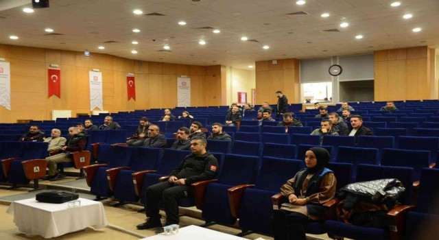 Muşta yangın farkındalık eğitimi verildi