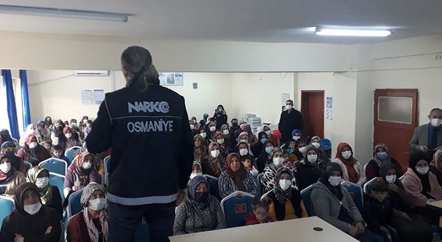 Narkotik Polisi, Osmaniye'de 5 bin 960 Anneyi bilgilendirdi