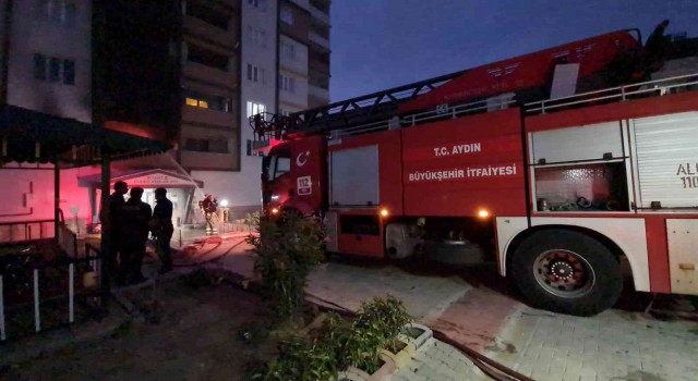 Nazillide ev yangınında kundaklama iddiası, 2 kişi gözaltına alındı