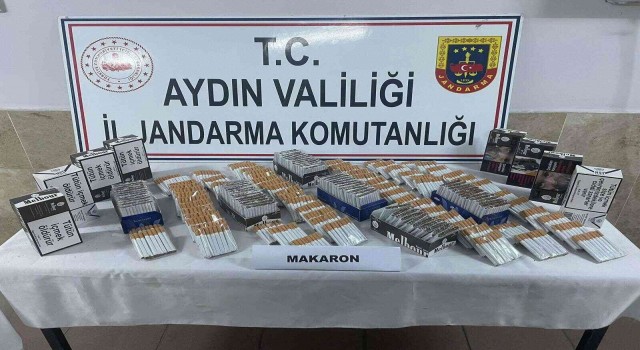 Nazillide kaçak sigara operasyonu