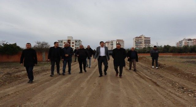 Nazillide yol sorunları çözüme kavuşuyor