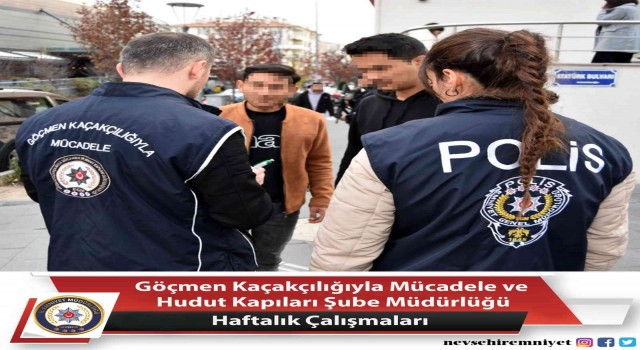 Nevşehirde yabancı uyruklu 5 şahıs sınır dışı edildi