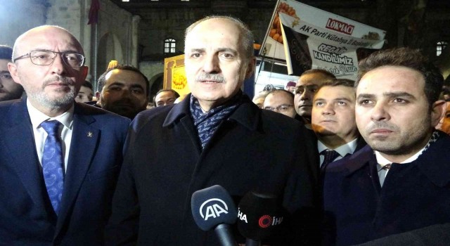 Numan Kurtulmuş: Türkiye, Müslüman ve mazlum milletlerin öncüsü ve sözcüsüdür