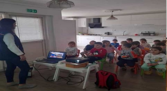 Öğrencilere afet farkındalık eğitimi