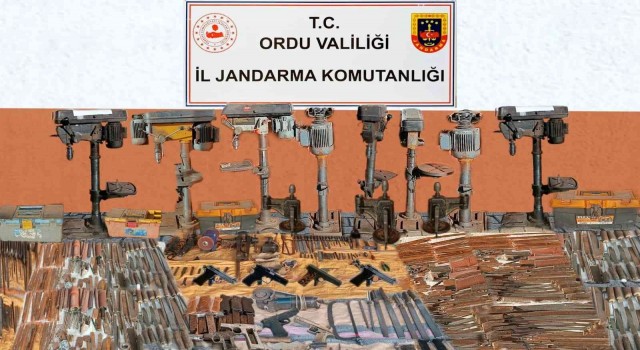 Orduda jandarmadan kaçak silah operasyonu: 9 şüpheli yakalandı
