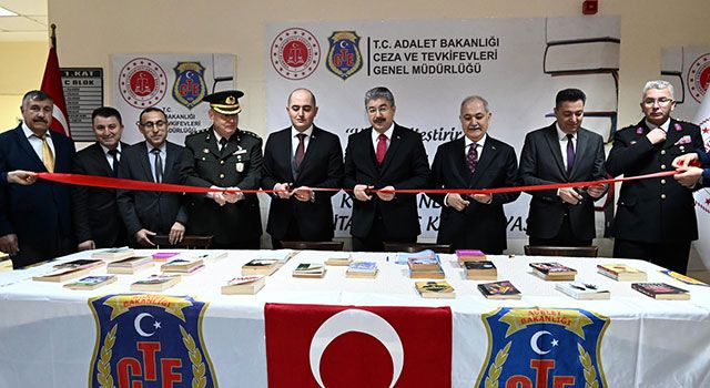 Osmaniye Cezaevi kütüphanelerine Kitap bağışı yapıldı