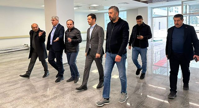 Osmaniye Milletvekili İsmail Kaya, yeni Devlet Hastanesi’nde inceleme yaptı