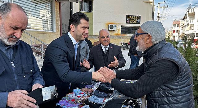 Osmaniye Milletvekili İsmail Kaya’dan Mahalle esnafı ziyareti