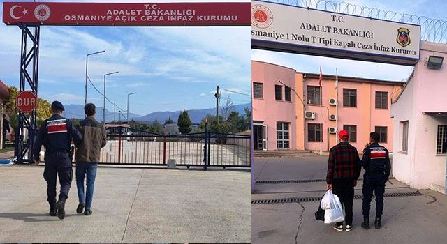 Osmaniye'de Aranan hükümlüleri JASAT yakaladı