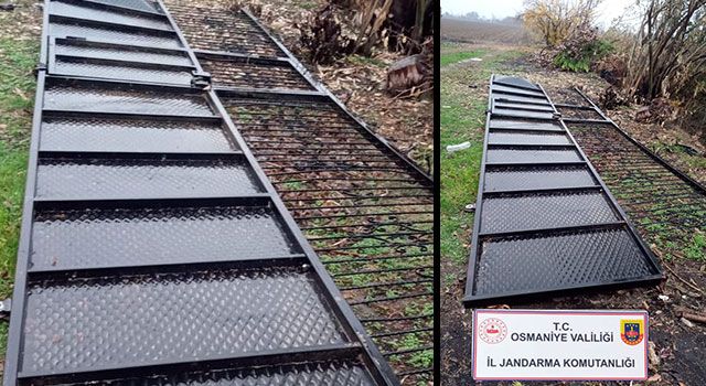 Osmaniye'de Bahçe demir kapısını çalan şüpheli yakalandı