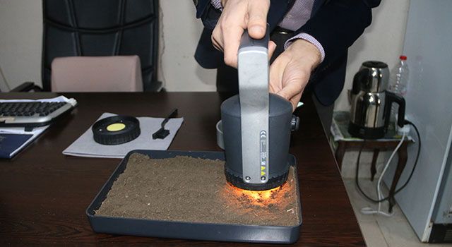 Osmaniye'de Toprak analizi cihazı hizmete girdi