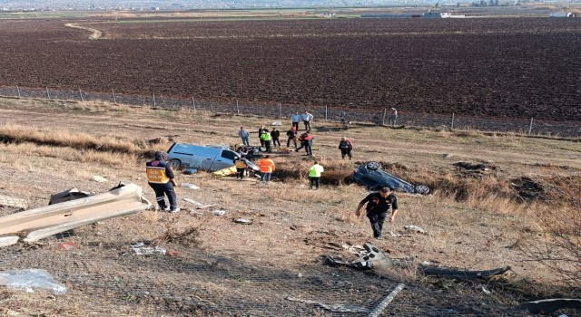 Osmaniyede trafik kazası: 1 ölü, 2 yaralı