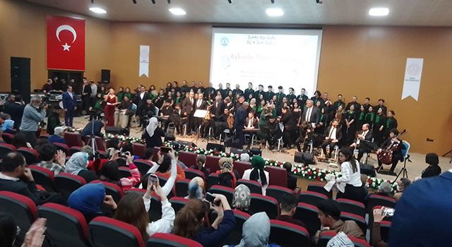 Osmaniye'de TSM dinlemeye gelenler salona sığmadı