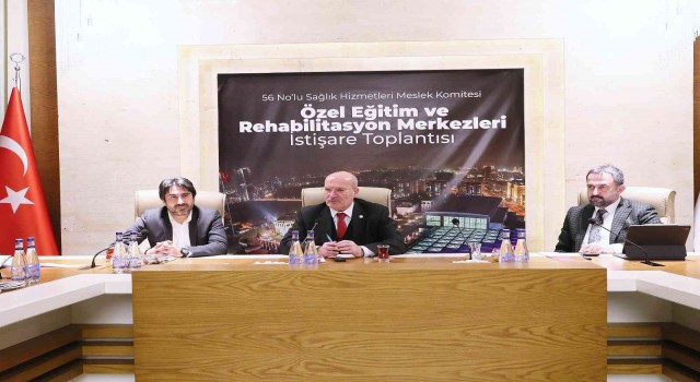 Özel eğitim ve rehabilitasyon merkezi sektörü temsilcileri ATOda bir araya geldi