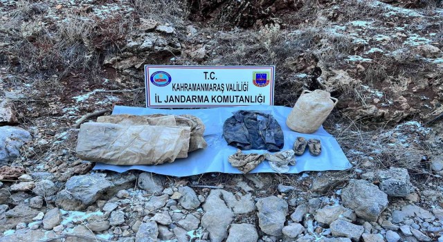 PKKlı teröristlere ait yaşam malzemesi ele geçirildi