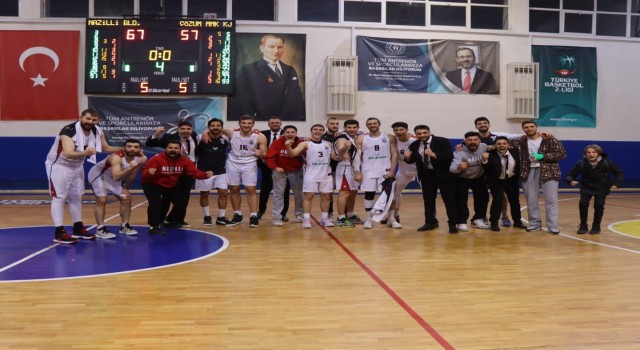 Potanın efeleri Nazillide galip geldi