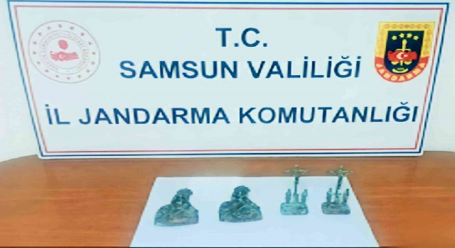 Samsun da tarihi eser ele geçirildi