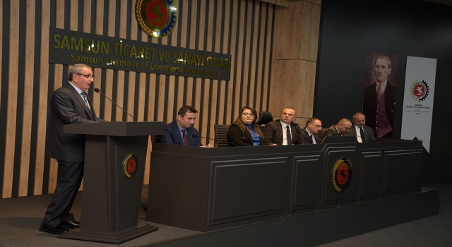 Samsun TSOda yönetim kurulu faaliyetleri ibra edildi